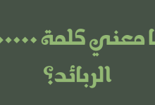 ما معنى كلمة الربائد؟ دليل شامل لفهم المعنى والاستخدام