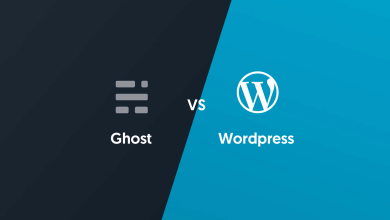 WordPress vs Ghost أيهما أفضل لموقعك في 2025؟